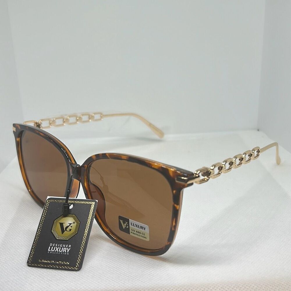 VG Tortoise Chain Sunglasses